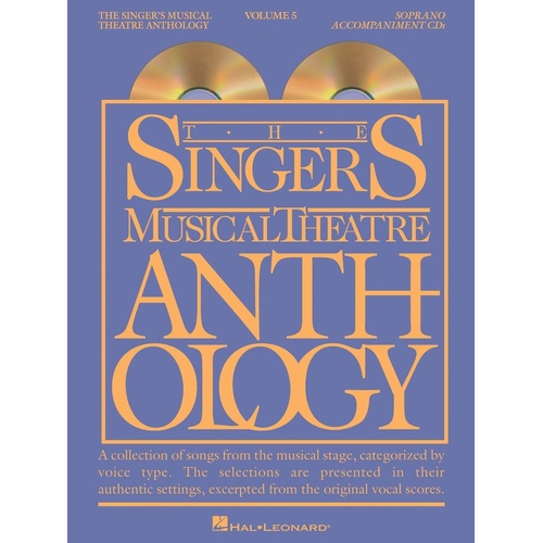 Singers Musical Theatre Anth V5 Sop 2CDs (CD Only)