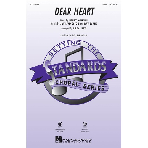 Dear Heart SAB (Octavo)