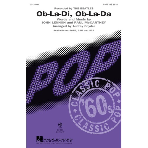 Ob La Di Ob La Da ShowTrax CD (CD Only)