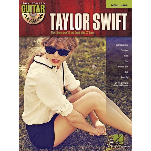 Taylor Swift Guitar Play-Along Book with CD V169