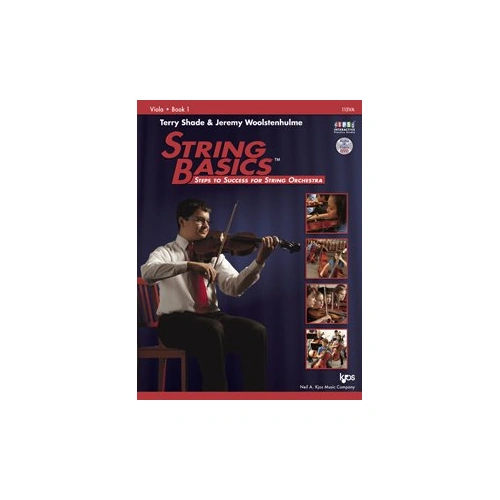 String Basics Book 1 for Viola by Jeremy Woolstenhulme & Terry Shade, 48 pages, Neil A. Kjos Music Company