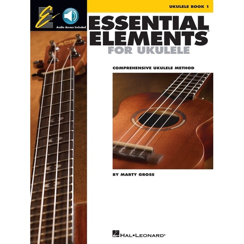 Essential Elements For Ukulele Book 1 Book/Online Audio Essential Elements (Softcover Book/Online Audio)