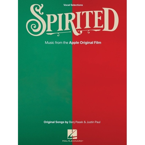 Spirited Vocal Selections from the Apple Original Film - Piano Arrangements
