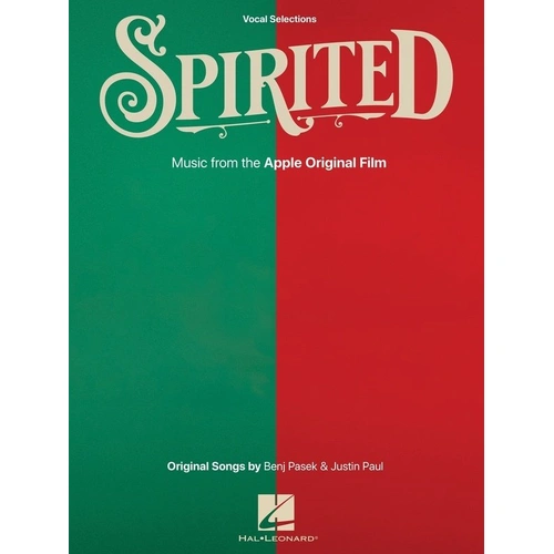 Spirited Vocal Selections from the Apple Original Film - Piano & Voice Songbook