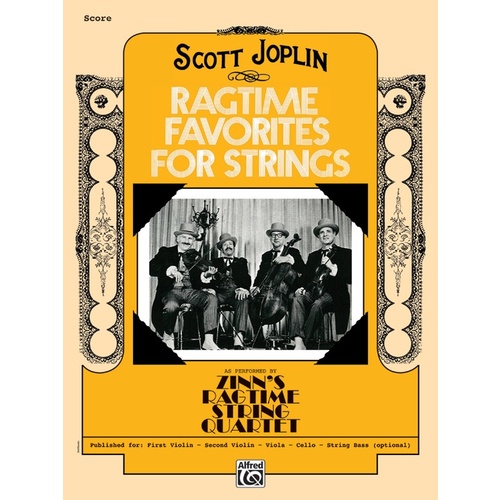 Ragtime Favorites Score