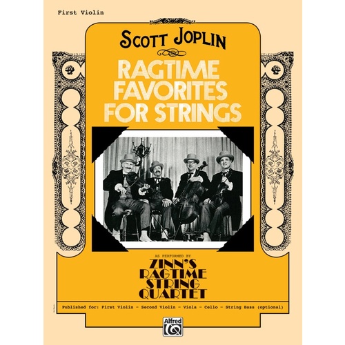 Ragtime Favourites For Strings 1st Violin
