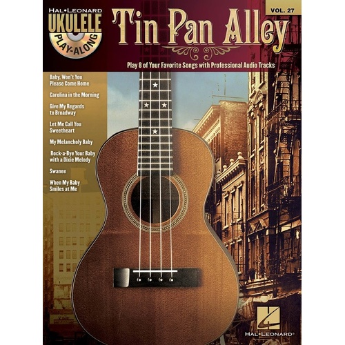 Tin Pan Alley Ukulele Play-Along Book with CD V27