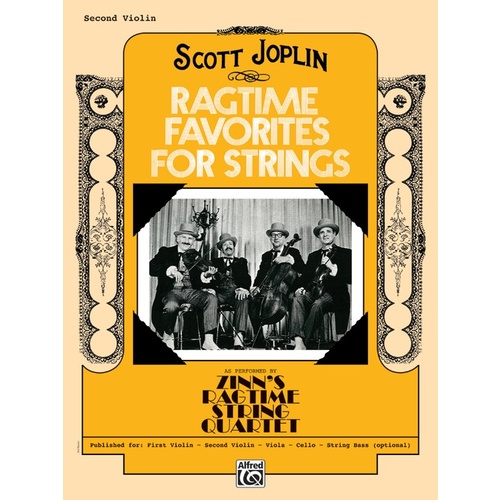 Ragtime Favorites 2nd Violin