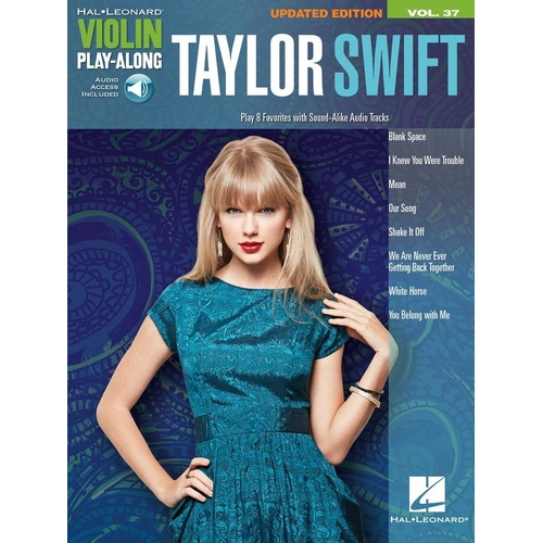 Taylor Swift Violin Play-Along V37 Updated Edition with Accompaniment CD