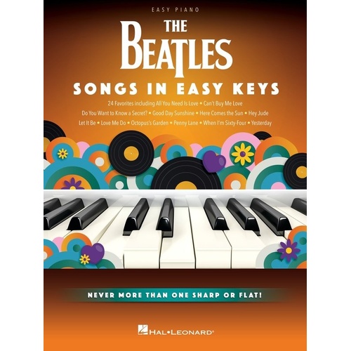 The Beatles - Songs in Easy Keys for Piano by Hal Leonard