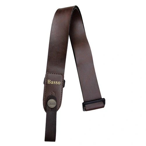 Basso Economic Cafe UK-12 Ukulele Strap, 4cm Wide, Recycled Materials, Adjustable Length 90cm to 1.4m