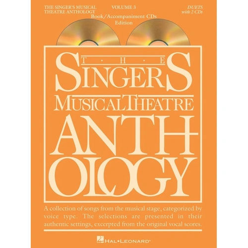 The Singer's Musical Theatre Anthology Volume 3 Duets Book with 2 CDs
