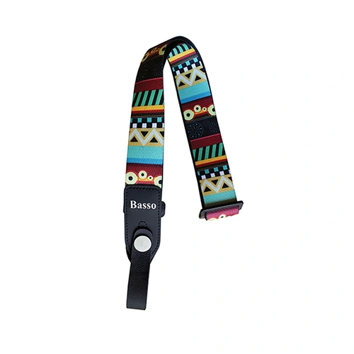 Basso Ukulele Strap - Kokua UK-04, Polyester, 4cm Wide, Adjustable Length 100-140cm
