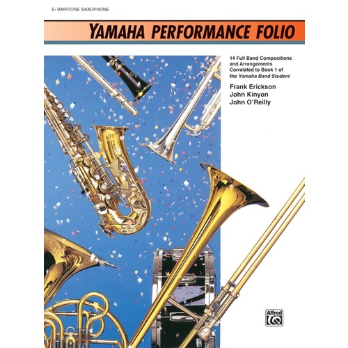 Yamaha Performance Folio Eb Baritone Sax