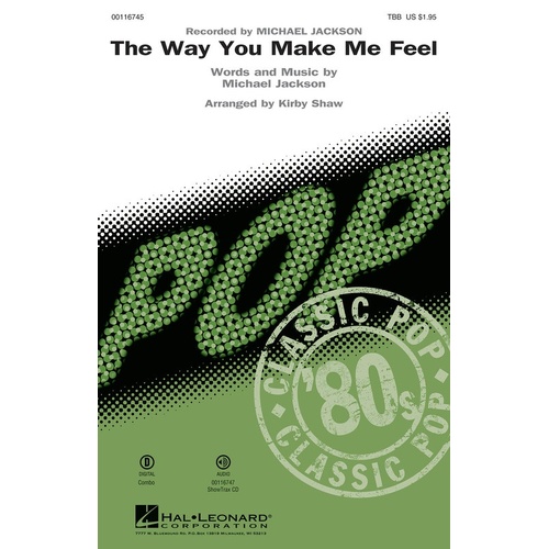 Way You Make Me Feel Tbb (Octavo)