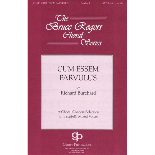 Cum Essem Parvulus SATB Divisi A Cappella (Octavo)