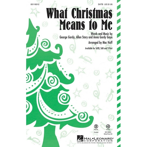 What Christmas Means To Me ShowTrax CD (CD Only)