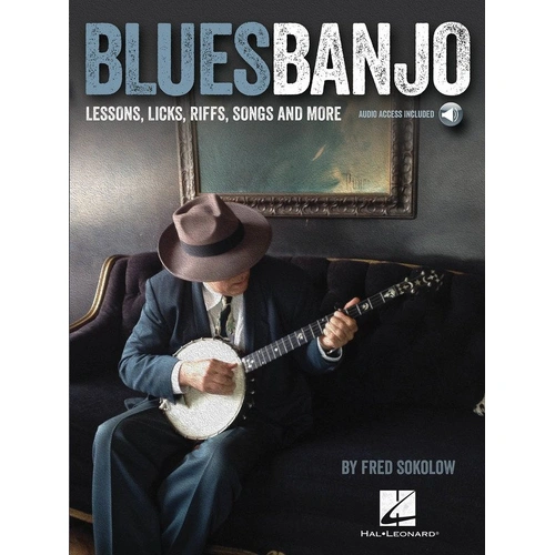 Blues Banjo Instructional Book and Audio Pack by Fred Sokolow