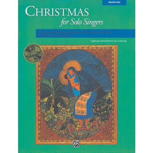 Christmas For Solo Singers Med/High Book/CD