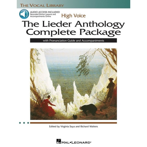 Lieder Anthology Complete Package - High Voice with 5 CDs
