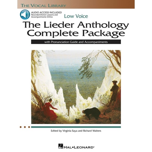 Lieder Anthology Complete Book/5CDs Low Voice (Softcover Book/CD)