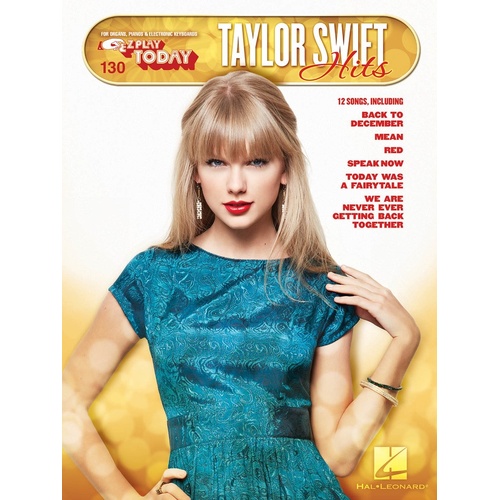 EZ Play 130 Taylor Swift Hits (Softcover Book)