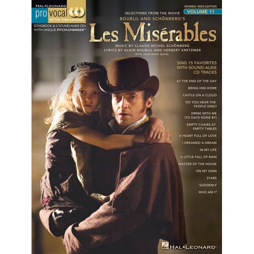 Les Miserables Selections Movie Pro Vocal V11 Book/2CD (Softcover Book/CD)