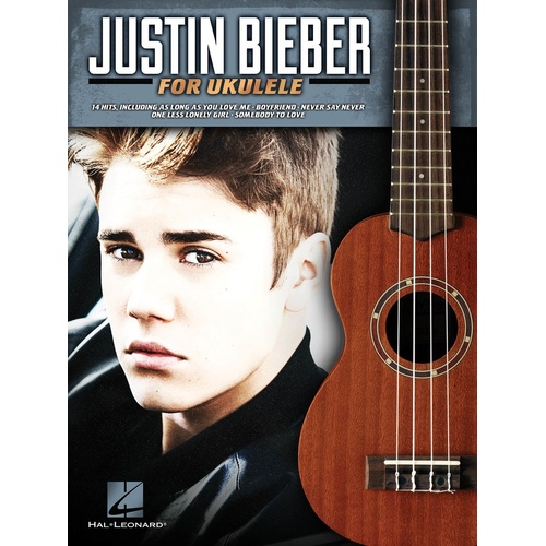 Justin Bieber For Ukulele (Softcover Book)