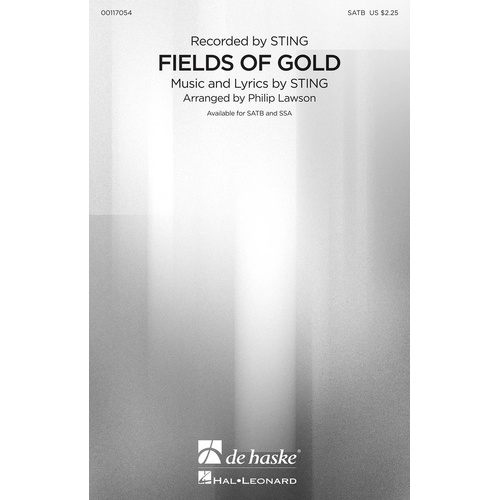Fields Of Gold SATB (Octavo)