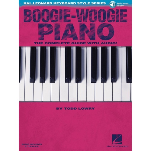Boogie Woogie Piano Book/Online Audio 