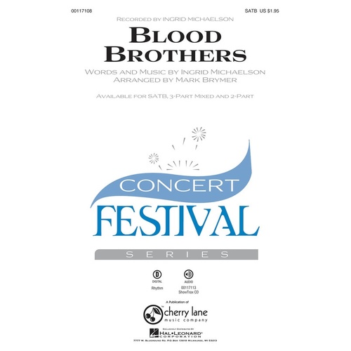 Blood Brothers 2Pt (Octavo)