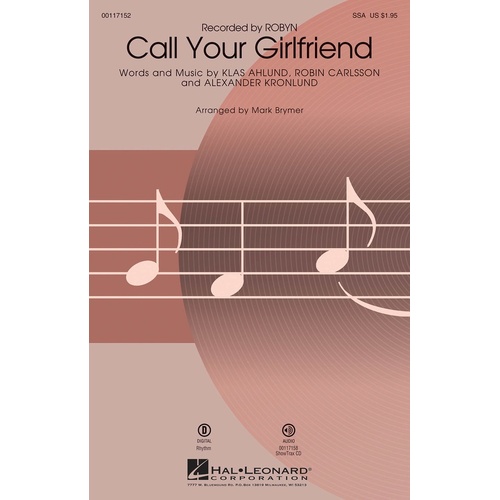 Call Your Girlfriend SSA (Octavo)