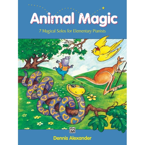Animal Magic Piano Solos - Piano Sheet Music for 5-Finger Compositions with Optional Duet Part
