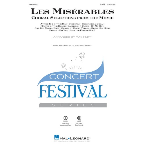 Les Miserables (Selections From The Movie) SATB (Octavo)