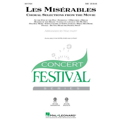 Les Miserables (Selections From The Movie) SAB (Octavo)