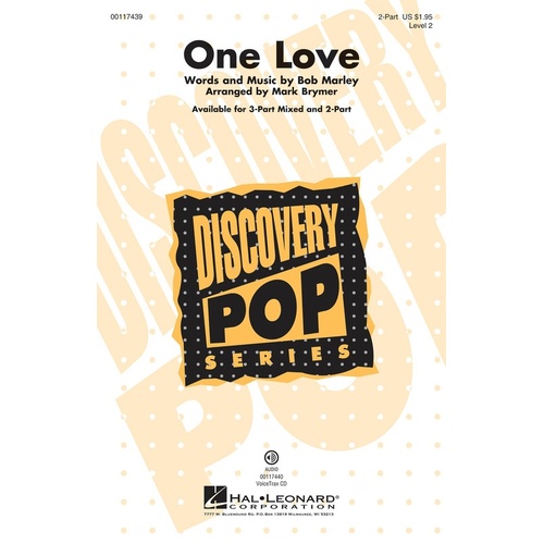 One Love 2Pt (Octavo)