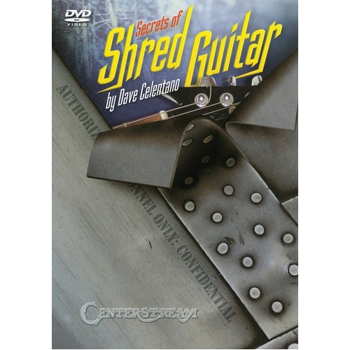 Secrets Of Shred Guitar DVD (DVD Only)