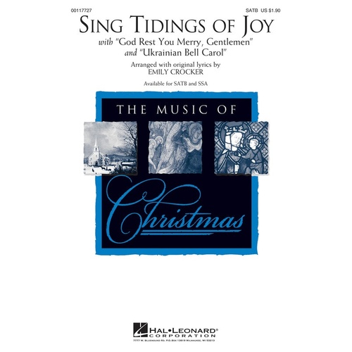 Sing Tidings Of Joy SATB (Octavo)