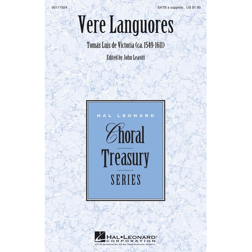 Vere Languores SATB (Octavo)