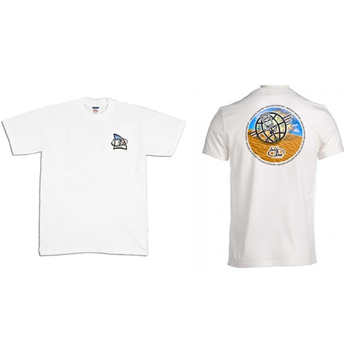 Eddy Finn White T-Shirt UkeNationXL