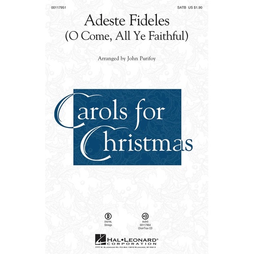 Adeste Fideles SAB (Octavo)