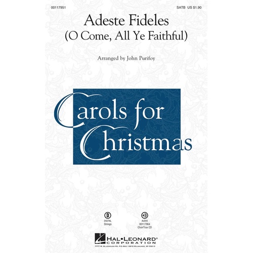Adeste Fideles ChoirTraxCD (CD Only)