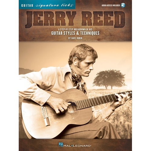 Jerry Reed - Guitar Signature Licks Book/Online Audio (Softcover Book/Online Audio)