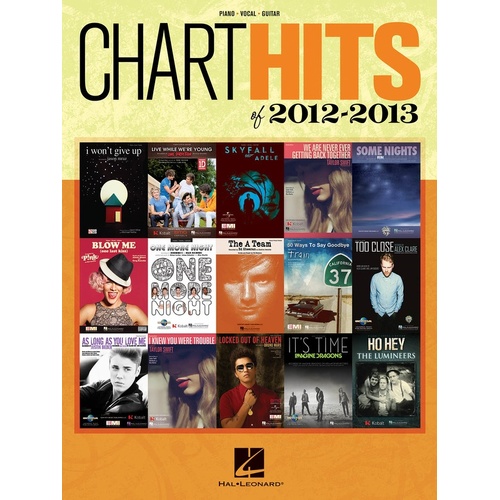 Chart Hits Of 2012 - 2013 PVG (Softcover Book)