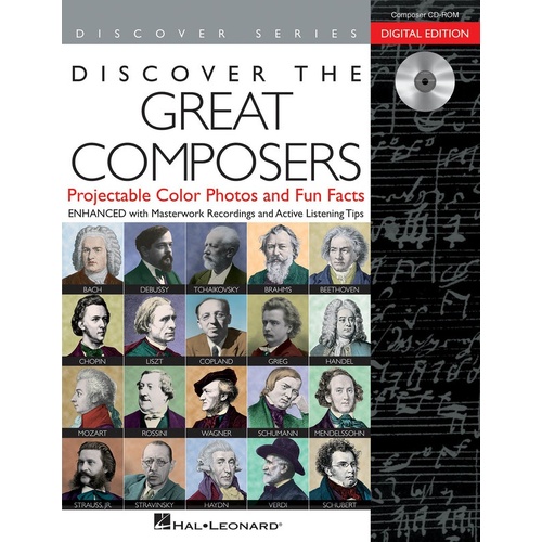 Discover The Great Composers CDrom Gr 4-8 (DVD/CD-Rom Only)
