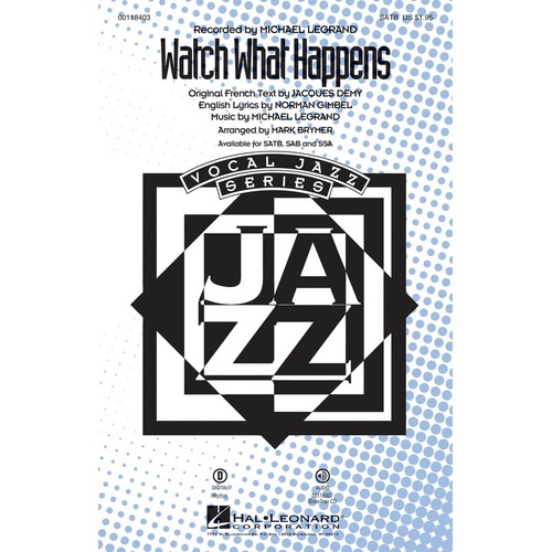 Watch What Happens ShowTrax CD (CD Only)