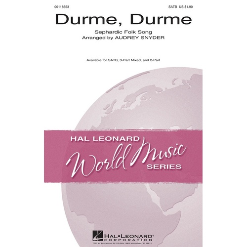 Durme Durme SATB (Octavo)