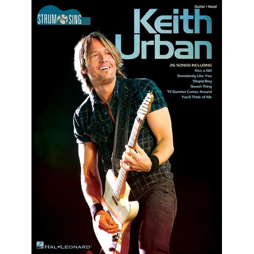 Keith Urban - Strum and Sing (Softcover Book)
