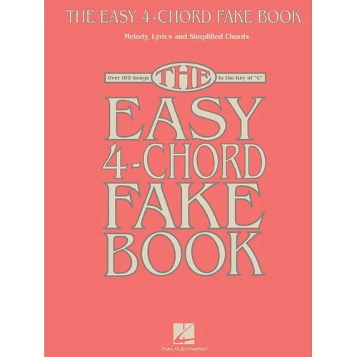 Easy 4-Chord Fake Book in the Key of C