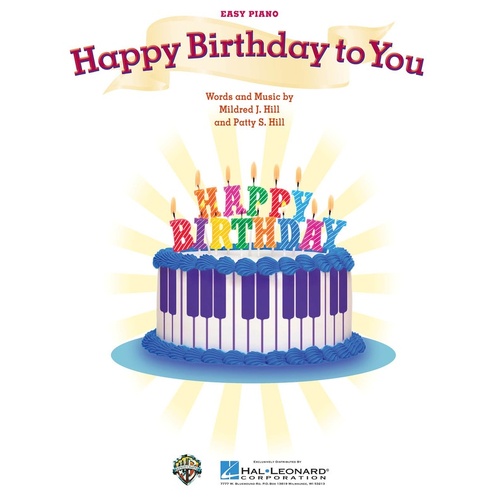 Happy Birthday To You S/S Easy Piano (Softcover Book)